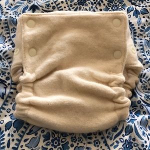 One Pair Used Baby Greens 100% Merino Wool Diaper